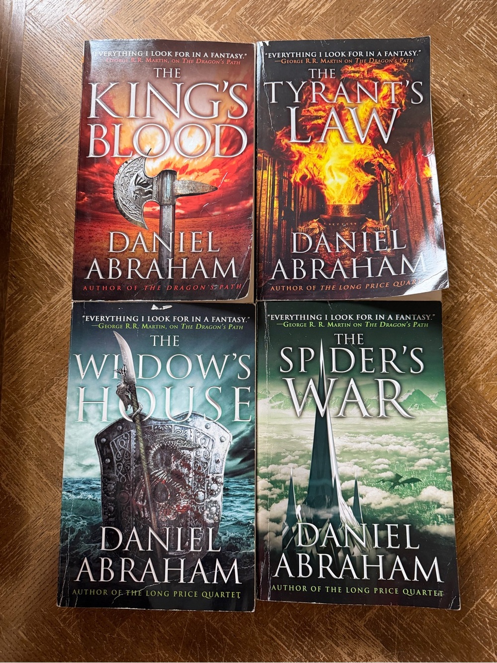 Daniel Abraham The Dagger and the Coin Books